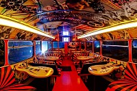 video game party bus